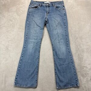 Vintage Levi's 515 Jeans Women's 12 M Bootcut Mid Rise Stretch Medium Wash Denim